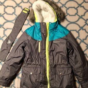 Girls Jacket With Headband